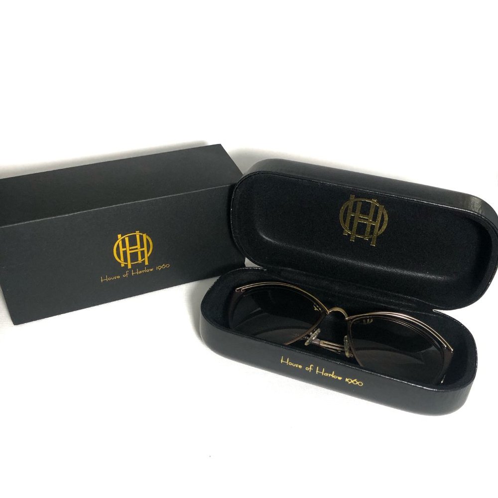 House of Harlow 1960 Steph Sunglasses in Brown - Picture 9 of 9